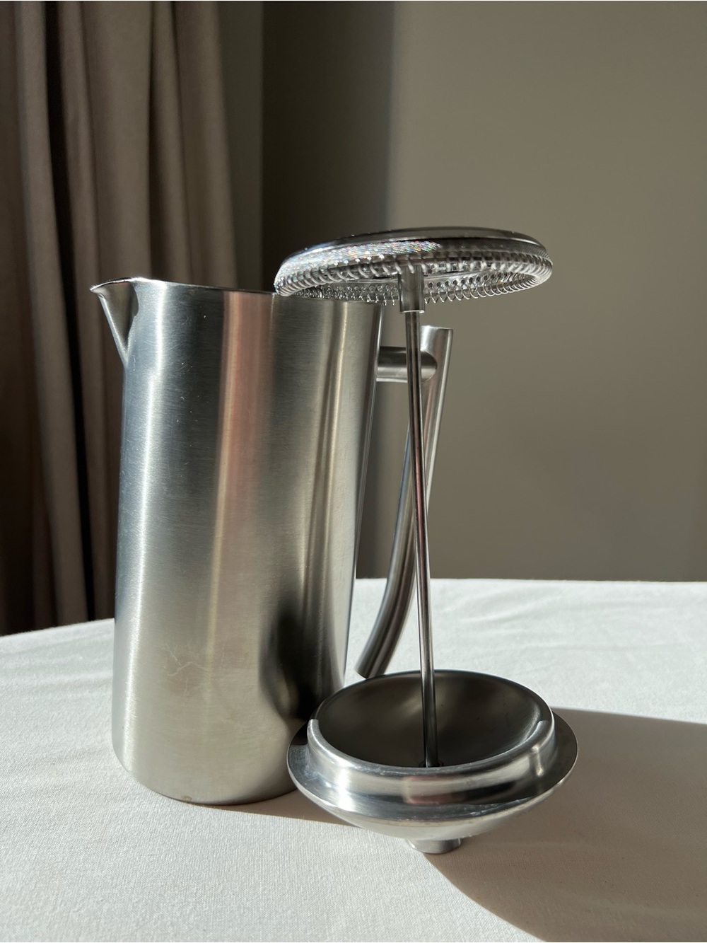 Frieling Brushed Stainless Steel French Press Coffee Maker 36oz - Picture 5 of 8